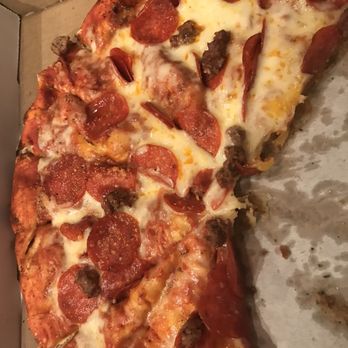Pizzaville - Half Pepperoni & Sausage pizza - Pizza Near Me - Bakersfield, California Pizzaville - Half Pepperoni & Sausage pizza - Pizza Near Me - Bakersfield, California