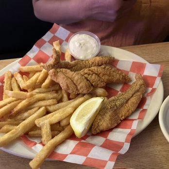 Catfish Parlour - Three pieces and fries - Seafood Near Me - Austin, Texas