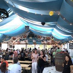 Oktoberfest NYC Munich On the East River By Zum Schneider - The big tent