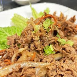 OhChae Korean Fusion Cuisine - Beef Bulgolgi with rice