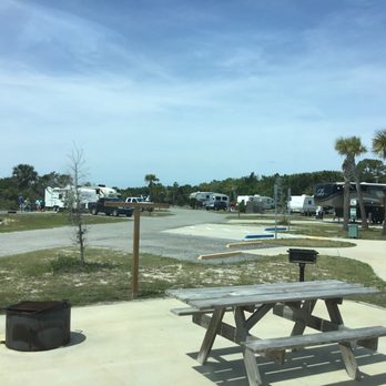 Gamble Rogers Memorial State Recreation Area - This is site 68. The park is sold out so by tonight 3 more RV's will be in the picture. - Parks Near Me - Flagler Beach, Florida Gamble Rogers Memorial State Recreation Area - This is site 68. The park is sold out so by tonight 3 more RV's will be in the picture. - Parks Near Me - Flagler Beach, Florida