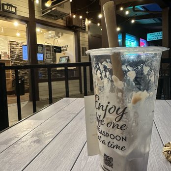 Teaspoon Los Altos - Taro Lover with Crystal boba - Bubble Tea Near Me - Los Altos, California