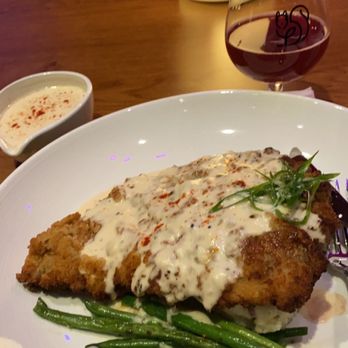 Windmills - Wagyu Chicken-Fried Steak & Blackberry Sour beer - Indian Near Me - The Colony, Texas