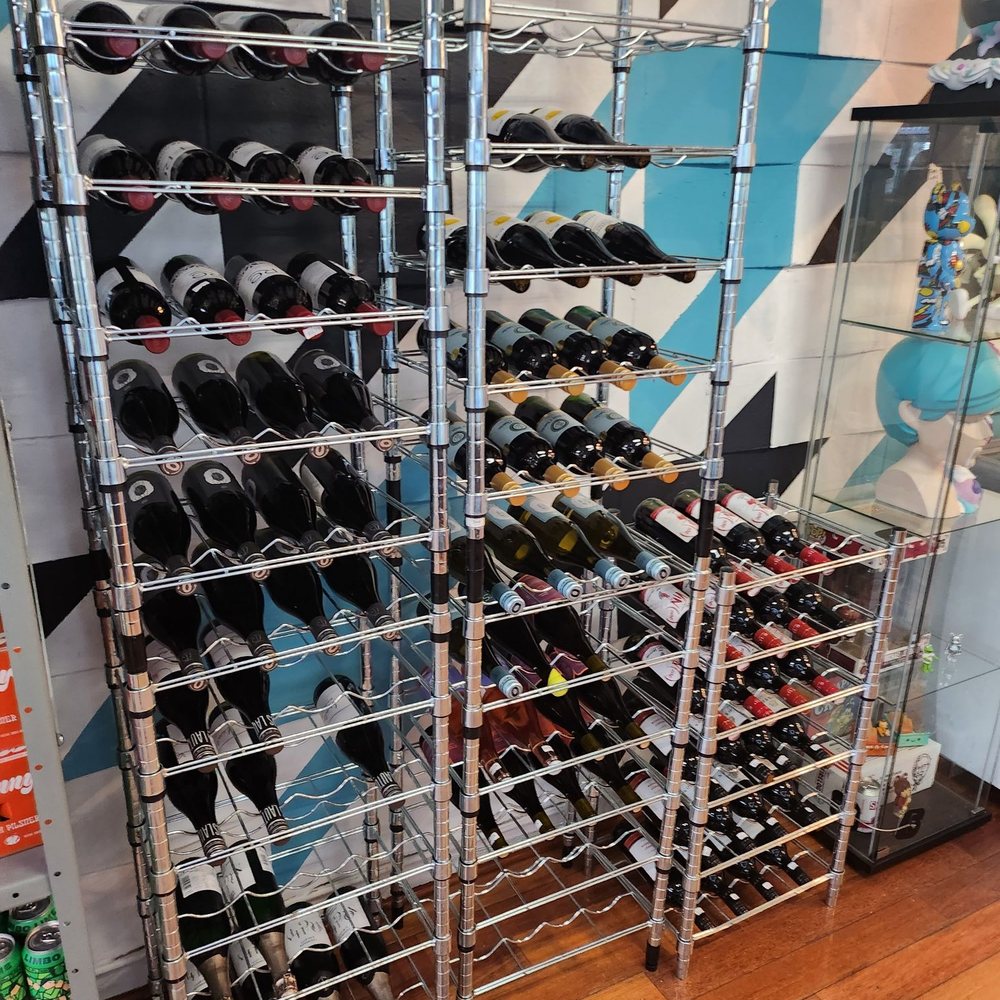 The Drive Canteen - a rack of wine bottles - Convenience Stores Near Me - Vancouver, British Columbia The Drive Canteen - a rack of wine bottles - Convenience Stores Near Me - Vancouver, British Columbia