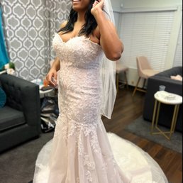 When I bought the dress as strapless