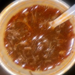 Tocayo Birrieria - Consome de birria. Un poco salado