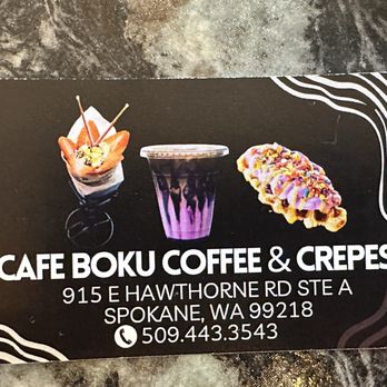 Cafe Boku - Creperies Near Me - Spokane, Washington