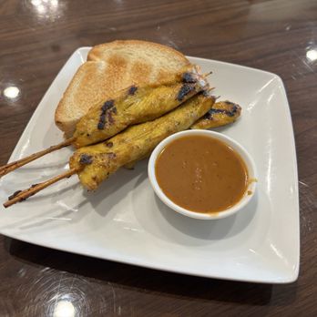 Bangkok Street Thai Restaurant - Chicken Satay (4) - Thai Near Me - Dumfries, Virginia Bangkok Street Thai Restaurant - Chicken Satay (4) - Thai Near Me - Dumfries, Virginia