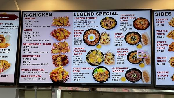 Menu photo 2 Legend Hot Chicken Lakewood, CA Menu photo 2 Legend Hot Chicken Lakewood, CA