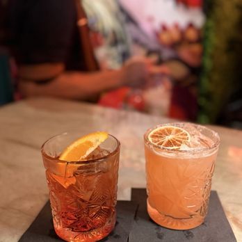 Azteca South Beach - The Mezcal Negroni and Guava-Habanerox - Breakfast & Brunch Near Me - Miami Beach, Florida