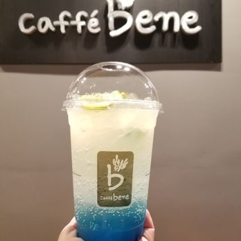 Caffe Bene - Blue Curacao drink - Coffee & Tea Near Me - Torrance, California Caffe Bene - Blue Curacao drink - Coffee & Tea Near Me - Torrance, California