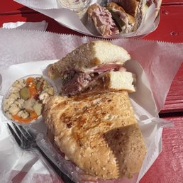 Cuban and muffuletta