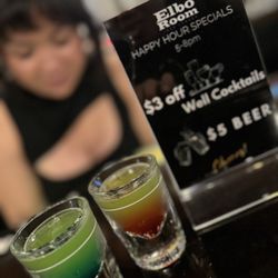 Elbo Room Jack London - Red and Blue Jolly Rancher shots