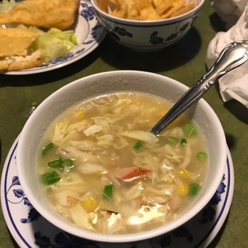 China Doll Restaurant - Cantonese Crab corn soup  Delicious! - Chinese Near Me - Harvey, Louisiana
