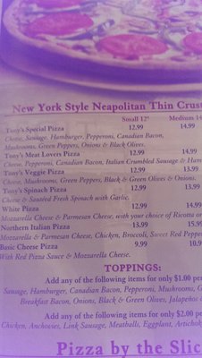 Menu photo 2 Tonys pizza Italian restaurant Fort Worth, TX Menu photo 2 Tonys pizza Italian restaurant Fort Worth, TX
