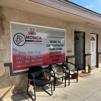 Monica's Tax Service & More - Exterior photo of entrance. - Tax Services Near Me - Riverside, California Monica's Tax Service & More - Exterior photo of entrance. - Tax Services Near Me - Riverside, California