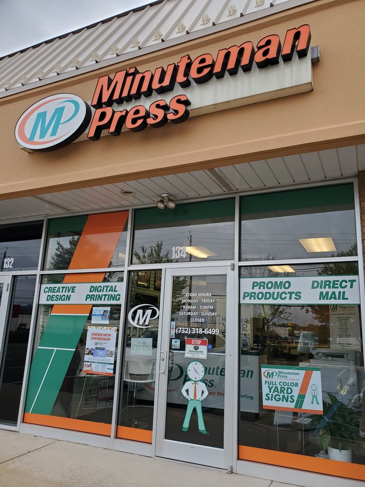 MINUTEMAN PRESS EDISON Updated September 2024 134 Talmadge Rd