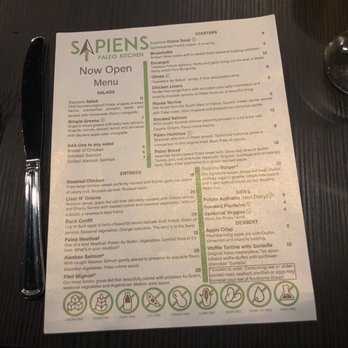 Sapiens Paleo Kitchen - New temporary menu- lots of amazing choices! - French Near Me - Scottsdale, Arizona Sapiens Paleo Kitchen - New temporary menu- lots of amazing choices! - French Near Me - Scottsdale, Arizona