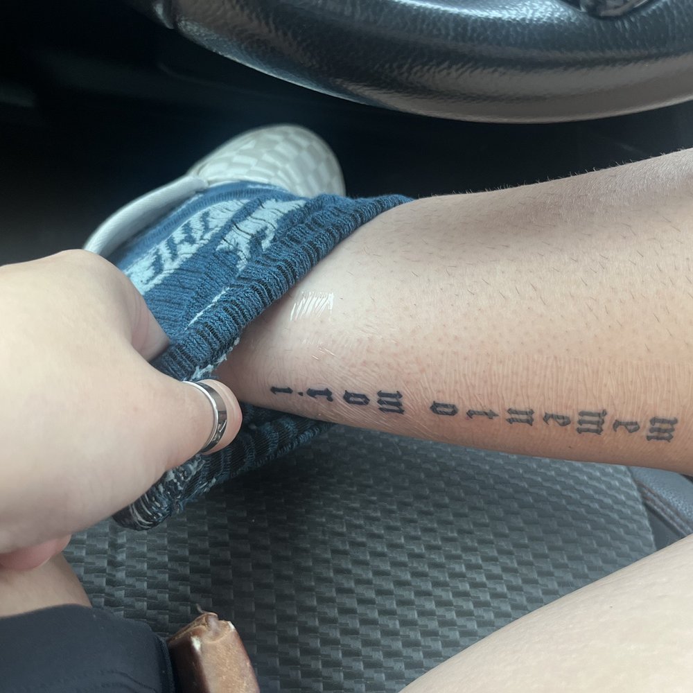 My lovely Memento Mori Achilles Tat from Chaise, the lines are sooo clean My lovely Memento Mori Achilles Tat from Chaise, the lines are sooo clean