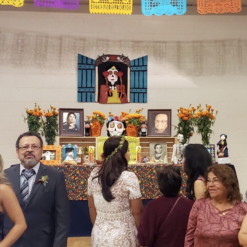 American Legion Building - Main hall...altar on stage - Venues & Event Spaces Near Me - Glendora, California