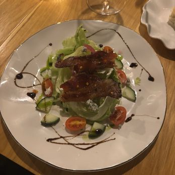 Malia's - Small wedge salad. Good, but small. Anyone could make this. - New American Near Me - Aiken, South Carolina
