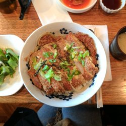 Maru Korean Cuisine & Sushi - Katsu Don! Forgot to mention in my review, but loved the complimentary house salad that came out before the meal.