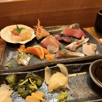 Omakase Kyara Sake Bar - Sashimi plate - Japanese Near Me - Las Vegas, Nevada Omakase Kyara Sake Bar - Sashimi plate - Japanese Near Me - Las Vegas, Nevada