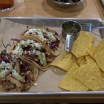 Industry - Smoked chicken tacos were a-ok. I'll try something else next time. - New American Near Me - San Marcos, Texas Industry - Smoked chicken tacos were a-ok. I'll try something else next time. - New American Near Me - San Marcos, Texas
