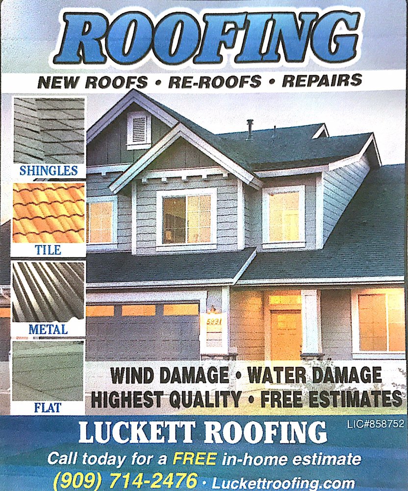 Slide of Luckett Roofing
