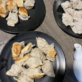 Palace Dumplings - Shrimp and pork, steamed, beef, and carrot pan fried pork and cabbage. Jasmine Tea - Chinese Near Me - Wappingers Falls, New York Palace Dumplings - Shrimp and pork, steamed, beef, and carrot pan fried pork and cabbage. Jasmine Tea - Chinese Near Me - Wappingers Falls, New York