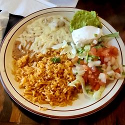 Gabino's Mexican Grill - Items to put on the fajita