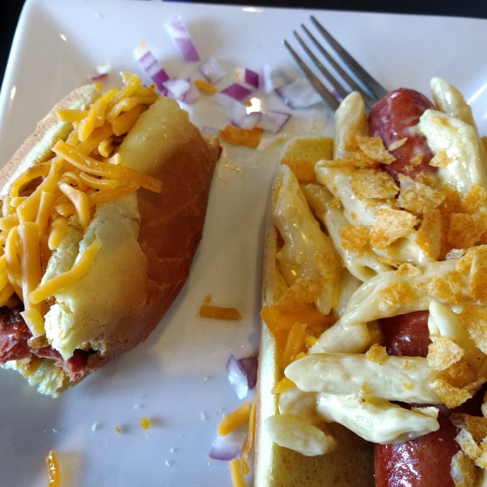 Jimbo's Grill and BBQ - Already working on the Cincinnati chili. Dewey was next. Both delicious. Note the onions I had picked off from the server not writing down - American Near Me - Gainesville, Virginia