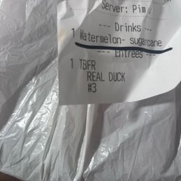 Real duck? Real duck?