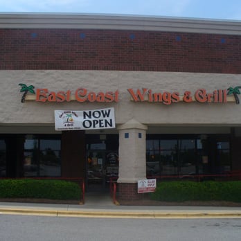 East Coast Wings + Grill - Sign - Chicken Wings Near Me - Salisbury, North Carolina