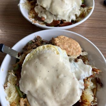 Tasty Biscuit - Stuffed Cajun Cheese Steak Biscuit - Breakfast & Brunch Near Me - Naperville, Illinois