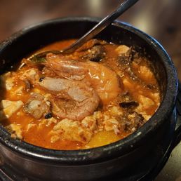 Seafood Tofu Soup