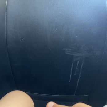 Auto Pride - Back of the seat immediately after the wash - Car Wash Near Me - Burlingame, California
