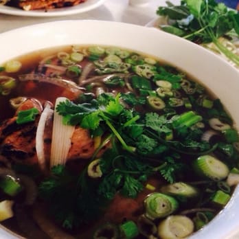 Saigon Restaurant - Noodle soup with grilled pork!!! Yum! - Vietnamese Near Me - Albuquerque, New Mexico