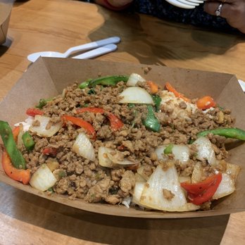 55 Thai Kitchen - Basil spicy chicken - Thai Near Me - San Diego, California 55 Thai Kitchen - Basil spicy chicken - Thai Near Me - San Diego, California