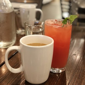 First Watch - Coffee and Summer Blush juice - Breakfast & Brunch Near Me - Bowie, Maryland