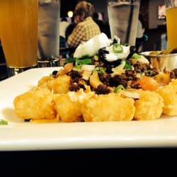 Reserve Restaurant & Bar | Pizzeria - Totchos... Because nacho toppings on tater tots is always a good plan.