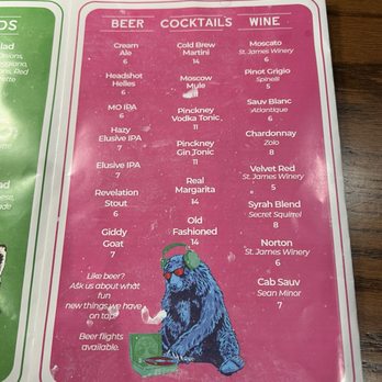 Public House Brewing Company - Drink menu - Breweries Near Me - Rolla, Missouri Public House Brewing Company - Drink menu - Breweries Near Me - Rolla, Missouri