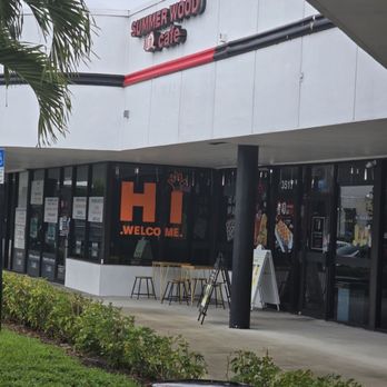 Summer Wood Cafe - Entrance - Sushi Bars Near Me - Sunrise, Florida