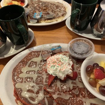 From Scratch Restaurant - Red Velvet Pancakes - Breakfast & Brunch Near Me - Carmel, California