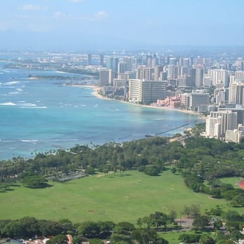 Diamond Head State Monument - View of Waikiki from the top. - Parks Near Me - Honolulu, Hawaii Diamond Head State Monument - View of Waikiki from the top. - Parks Near Me - Honolulu, Hawaii