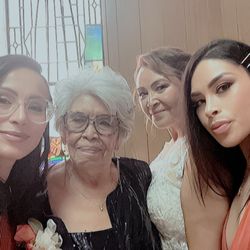 Makeup by Yesenia T. - Before the wedding.