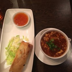 Yuwu - spring roll and soup