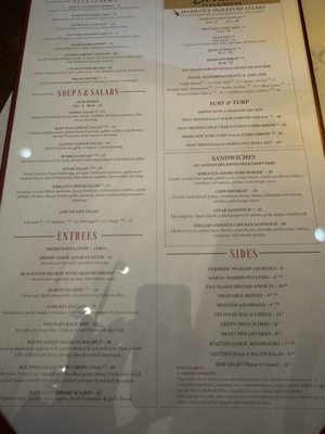 Menu photo 2 Serrato's Steakhouse Brentwood, TN Menu photo 2 Serrato's Steakhouse Brentwood, TN
