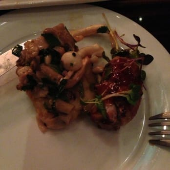 Masraff's - The quail wrapped with bacon is see on the right. And it's scrumptious ! - New American Near Me - Houston, Texas