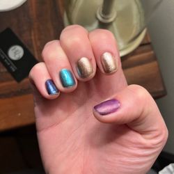 H2O Salon and Spa - Smudged... oh look the gift card in the background